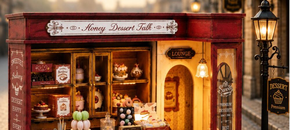 Can You Imagine Walking Into This Mini Dessert Shop? 🍰✨