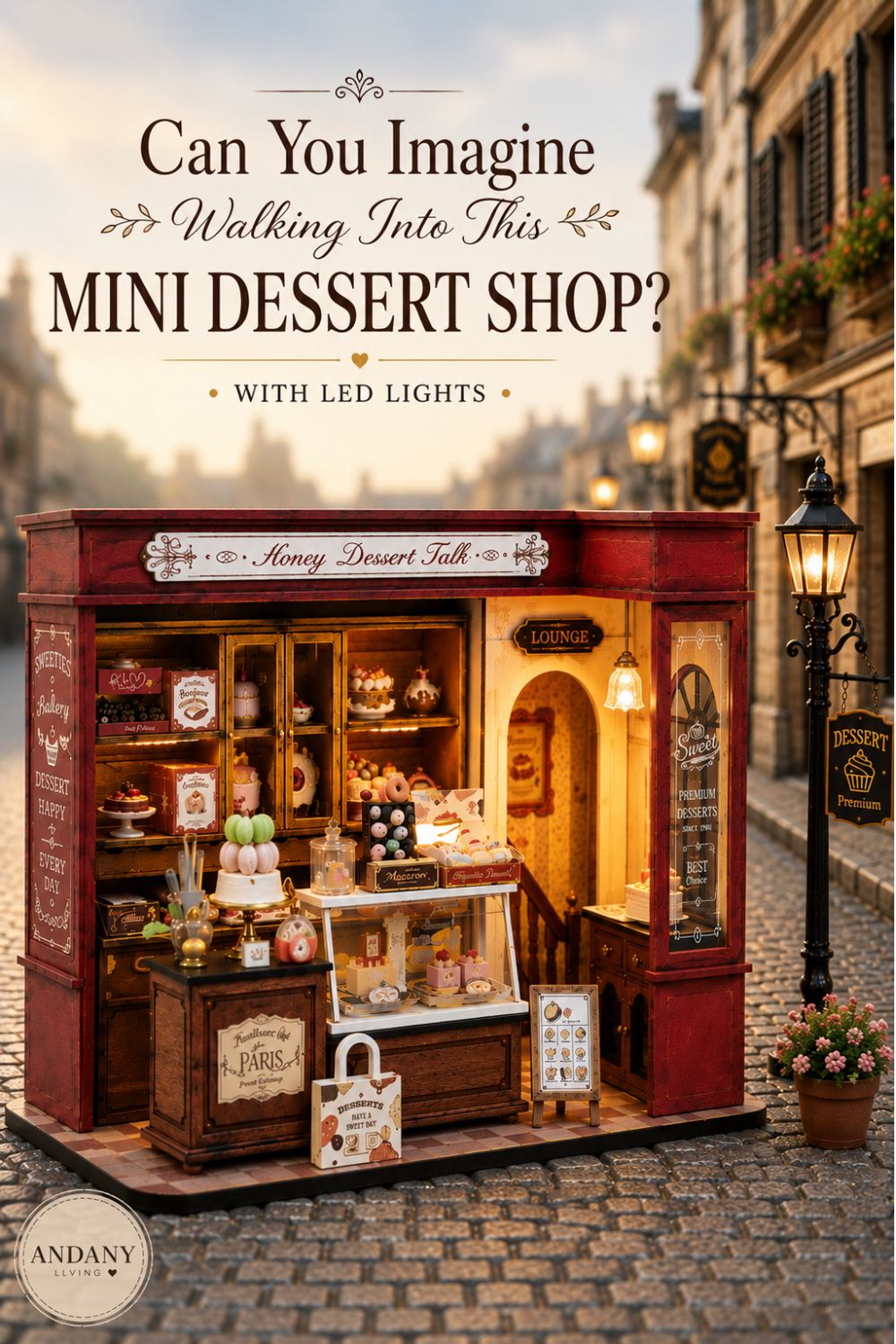Can You Imagine Walking Into This Mini Dessert Shop? 🍰✨