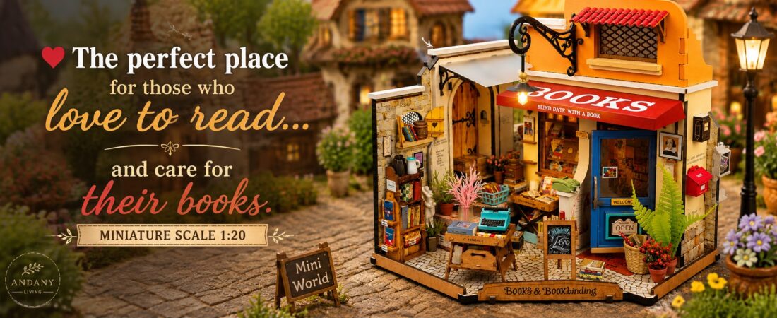 Rolife Corner Bookstore Review: A Charming Miniature Bookstore for Book Lovers
