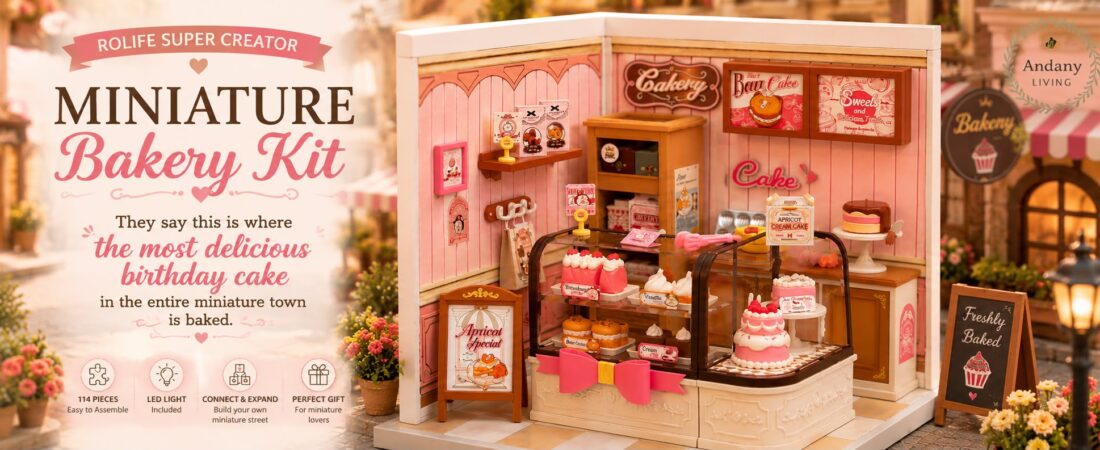 🍰 Build the Sweetest Miniature Bakery in Town