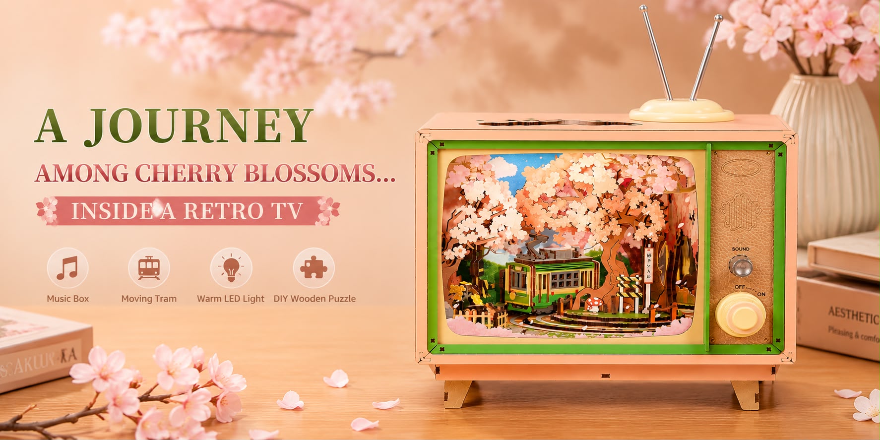🌸 A Tiny Journey Through Cherry Blossoms