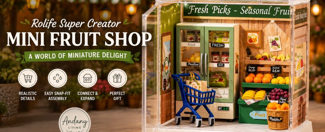 Rolife Super Creator Mini Fruit Shop Review: The Tiny Grocery Store Everyone Is Talking About