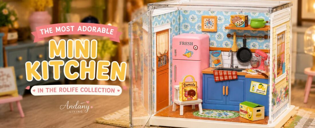 Rolife Super Creator Baking Home Kitchen: A Cozy Miniature Kitchen Full of Tiny Details