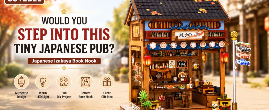 🇯🇵 CUTEBEE Japanese Izakaya Book Nook