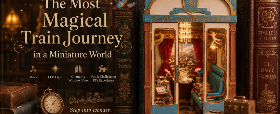 🚂 Tonecheer Magical Train Journey Miniature