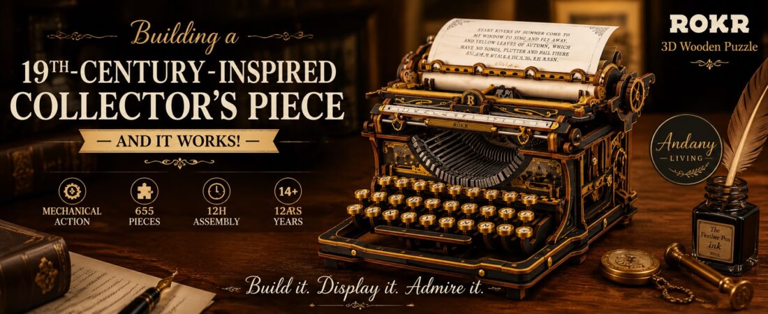 ✨ Building a 19th-Century-Inspired Collector’s Piece — and It Works!